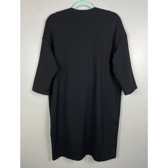 Tuckernuck Black Ellington Dress Small Classic Elegant Minimalist Contemporary - Picture 12 of 15